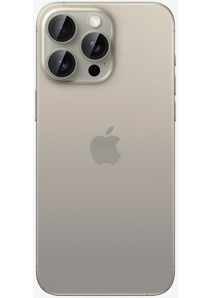 Apple iPhone 17 Pro Max / 17 Pro / 16 Pro Max / 16 Pro / 15 Pro Max / 15 Pro / 14 Pro Max ile Uyumlu Kamera Lens Camı Koruyucu Kolay Kurulum GLAS.tR EZ Fit Optik Pro 2 Adet Natural - AGL07163