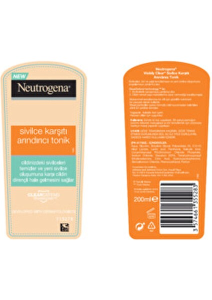 200 ml Arındırıcı Tonik Siyah Noktalarla Mücadele Eden Cilt Temizleme Ürünü fiyatları