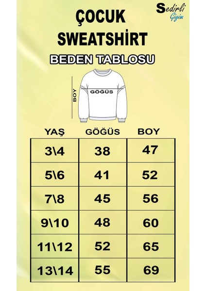 Unisex Happy New Year Yılbaşı Baskılı Yetişkin ve Çocuk Sweatshirt 3 Iplik Şardonlu Kumaş indirimleri