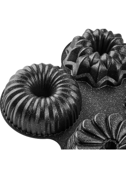 Elisa Siyah 4'lü Döküm Kek Kalıbı indirimleri