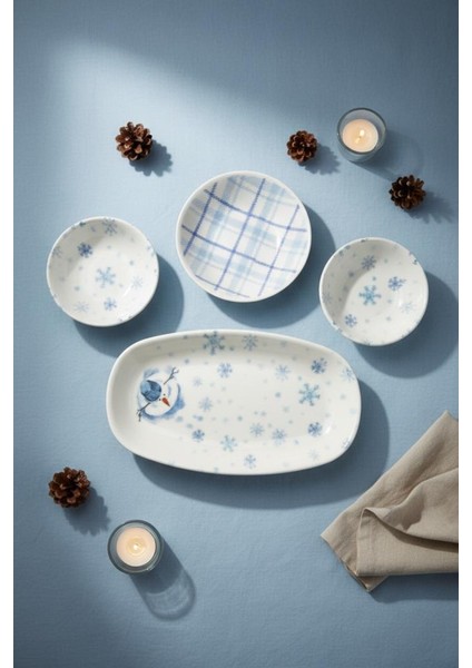 Moderna - 14 Parça Kahvaltı Takımı Winter Time fiyatları