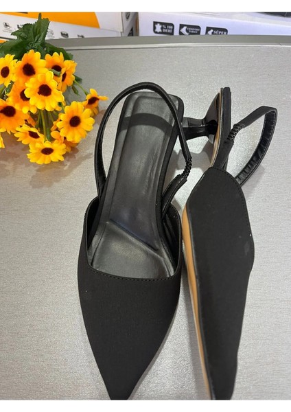 3cm Mini Kadeh Topuk Klasik Sivri Burun 2025 Model Düz Ayakkabı-Rahat-Şık indirimleri