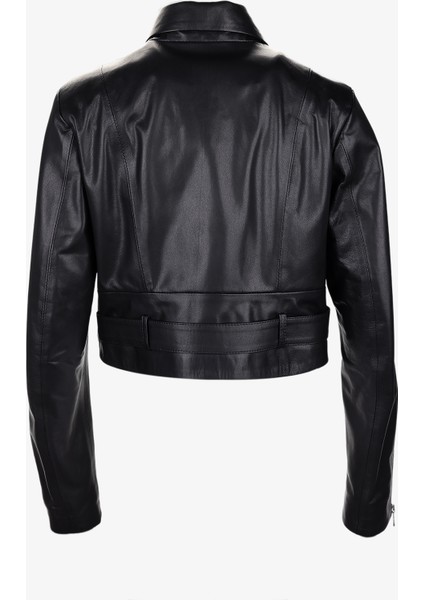 Kadın Deri Mont 616 Z-4110 Bn Derımont SK25/26 Sıyah Plonje fırsatları