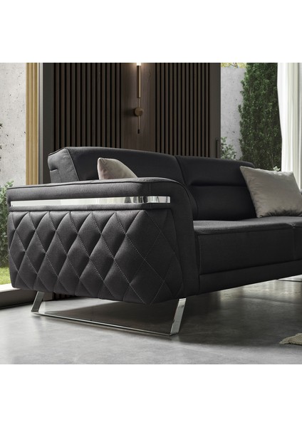 Voyager Üçlü Koltuk Antrasit fiyatları