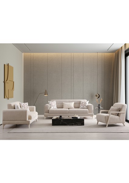 Tirilye Koltuk Takımı 3+3+1