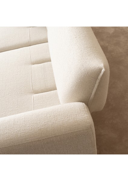 Sofia Üçlü Koltuk Kanepe Krem fırsatları