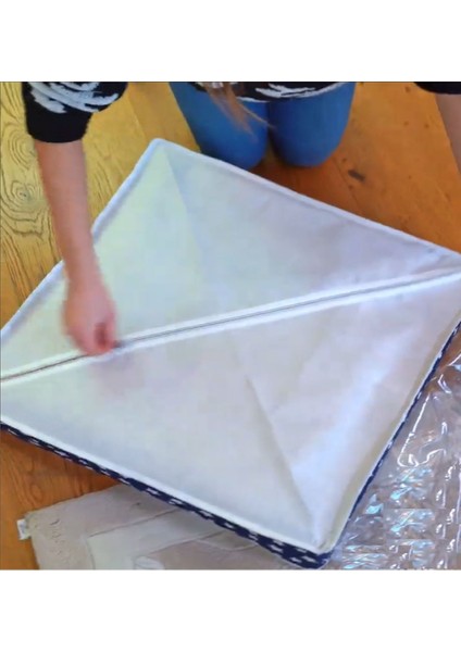 10 Bölmeli Ayakkabı Saklama Çantası Düzenleyici Hurç Gri Çizgili modelleri