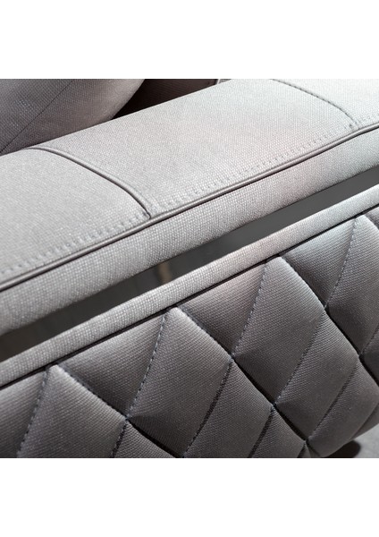 Voyager Üçlü Koltuk Gri
