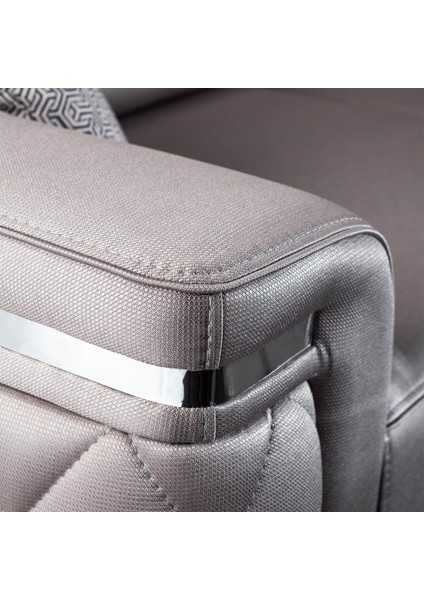 Voyager Üçlü Koltuk Gri