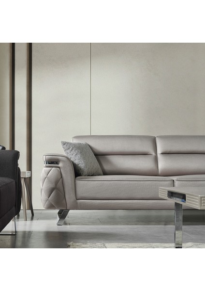 Voyager Üçlü Koltuk Gri