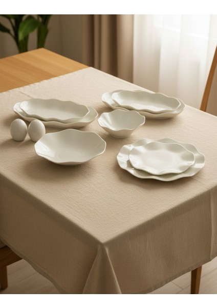Nesrin 30 Parça Sade Yemek Takımı modelleri