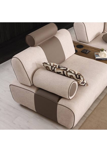 Molde Üçlü Koltuk Ara Sehpa Modüllü indirimleri