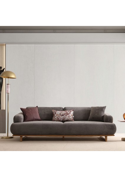 Siena Üçlü Koltuk Kanepe Antrasit fiyatları