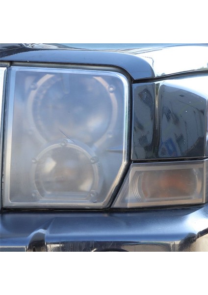 Jeep Grand Commander Için 2006-2010 Farlar Tint Film Kaplama Koruyucu Film Pvc Sticker Smoke Siyah (Yurt Dışından) indirimleri