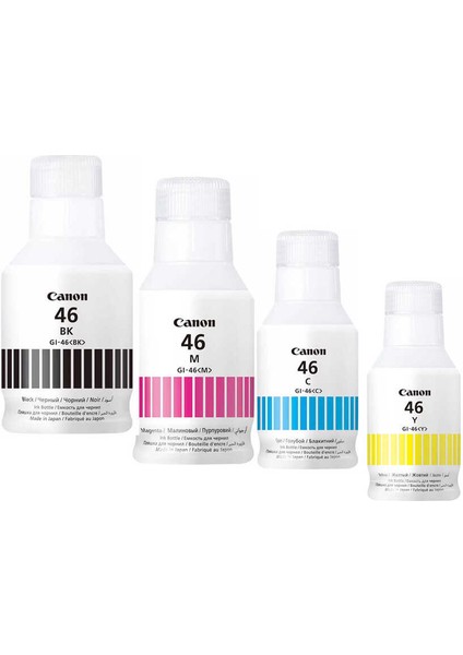 Gı-46 GX4040 Orijinal 1 Set 4 Renk Mürekkep