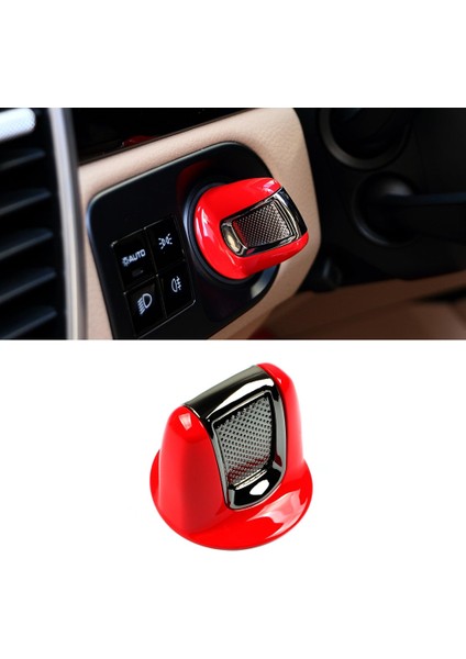 Araba Motoru Başlat Durdur Düğmesi Kapak Dekorasyon Dekorasyon Kapağı Porsche Için Yeni Cayenne 9ya 1 Panamera 971 Kırmızı (Yurt Dışından) fiyatları