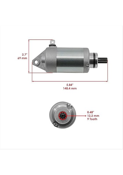 2GB-81890-00 Yamaha Için Motosiklet Başlangıç Motoru WR250F YZ250FX 2015-2019 Yeni Motosiklet Motor Aksesuarları 2GB-81890-01 (Yurt Dışından) fiyatları