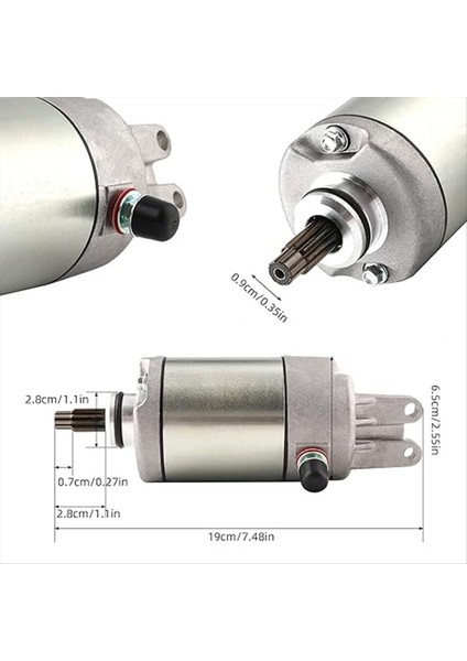 Honda Atv Trx 400 450 500 Fourtrax Foreman Için Motosiklet Başlangıç Motoru 4x4 31200-HM7-A41 31200-HM7-003 Motosiklet Parçaları (Yurt Dışından) fırsatları