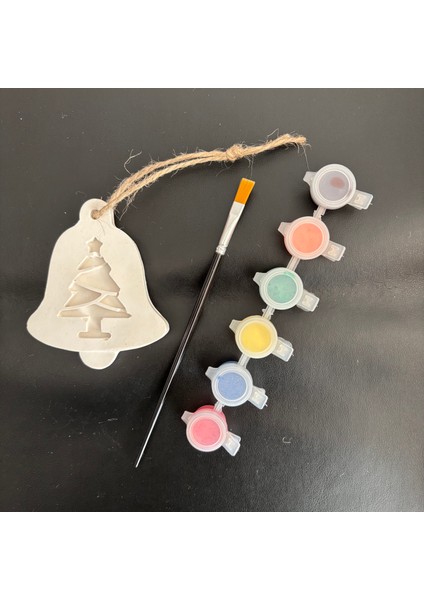 Boyanabilir Yılbaşı Ağacı Süsü Set