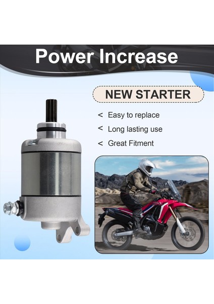 31200-KKC-671 Motosiklet Motor Parçaları Honda CRF250X 2004-2017 Ccw Avrupa Standart Enduro Motocross Için Başlangıç Motoru (Yurt Dışından) fırsatları