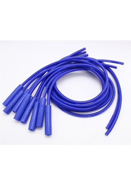 Buji Kabloları Spiral Çekirdek 8mm Mavi 180 Derece Buji Kılıfı Evrensel Tel Seti (Yurt Dışından) fiyatları
