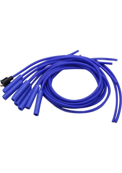 Buji Kabloları Spiral Çekirdek 8mm Mavi 180 Derece Buji Kılıfı Evrensel Tel Seti (Yurt Dışından) modelleri