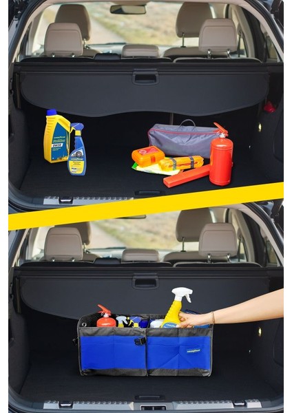 Oto Bagaj Organizer 60 x 37 cm - 71 L