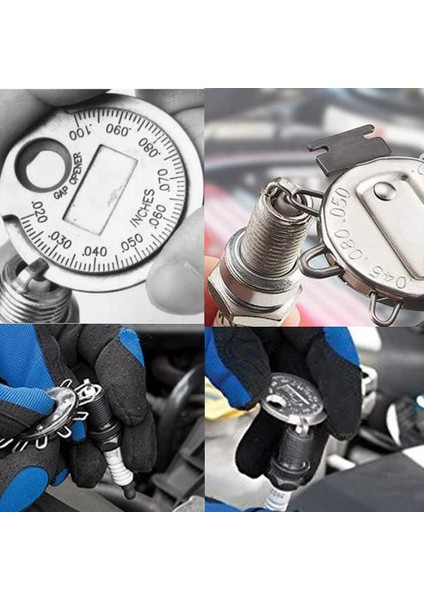 Buji Alan Gösterge Ölçüm Aracı - Tel Buji Alan Gösterge Ayar Aracı Inç ve Metrik 3 Paket (Yurt Dışından) fırsatları