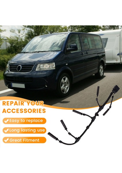 Araba Glow Fiş Köprüsü Kablo Demeti 070971277B Vw Taşıyıcı Için 2003-2010 2 5 Tdı (Yurt Dışından) fırsatları
