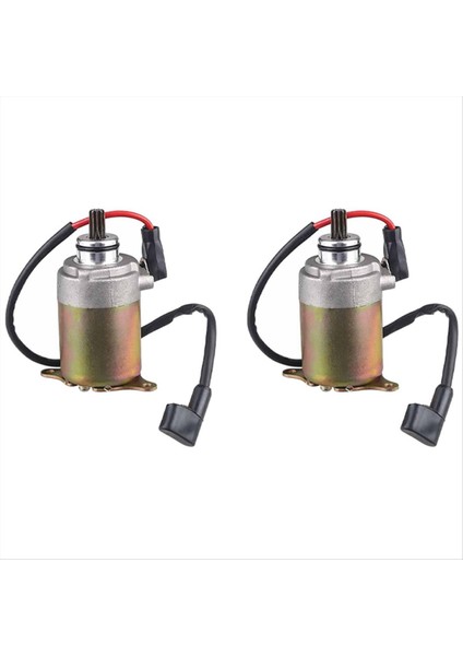 2pcs Motosiklet Başlangıç Motor Başlangıç Motoru 35850-286-007 35850-286-027 Atv Dirt Bike Scooter Everest Magnum 125 (Yurt Dışından)