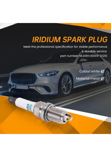 4x Iridium Buji 90919 Toyota Camry Rav4 Avalon Için SK20R11 (Yurt Dışından) fırsatları