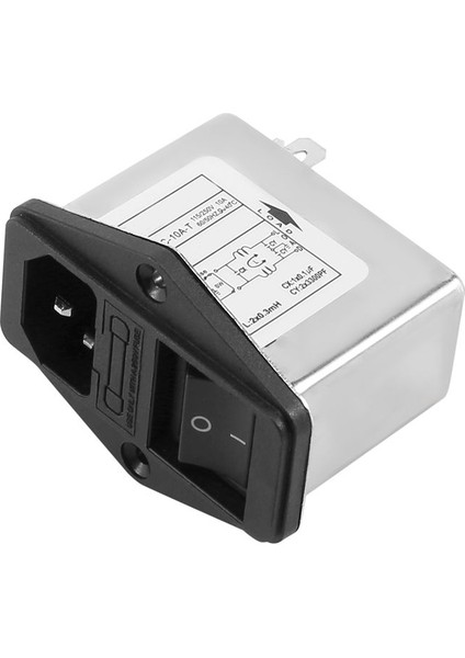 Lehim Pabuç Terminalleri Iec 320 C14 Emı Filtresi + Tekne Anahtarı + Sigorta Tutucu (Yurt Dışından) fırsatları