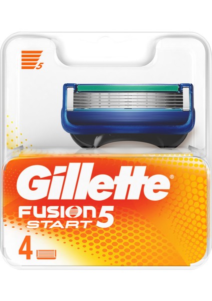 Fusion Start Yedek Tıraş Bıçağı 4 Adet fiyatları
