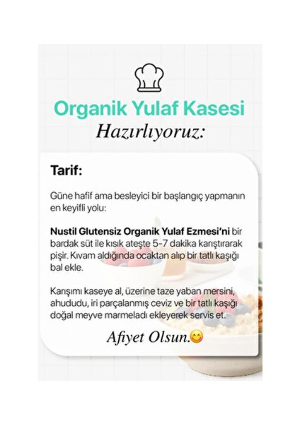 Organik Glutensiz Yulaf Ezmesi 250 gr x 5 Sade Yüksek Lifli Sağlıklı Besin fiyatları