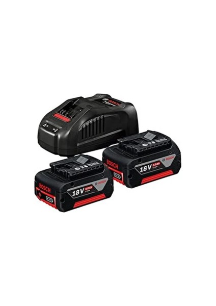 Gal 1880 Cv Şarj Cihazı ve 2 Adet 18V 5,08Ah Li-Ion Akü Siyah Renk fiyatları
