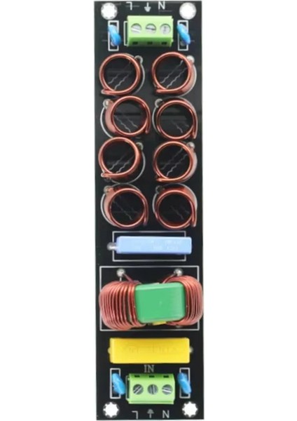 4400W Emı Güç Filtresi 20A Yüksek Frekanslı Güç Filtresi Güç Kaynağı Ses Hoparlör Amplifikatörü Için Tahtada Karşılık (Yurt Dışından) indirimleri