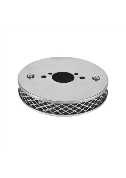 1 Adet Araba Krom Gözleme Yüksek Hava Akışlı Hava Filtresi Tüm 1 25 Inç Su Hs2 Karbüratörler 14X3CM (Yurt Dışından)