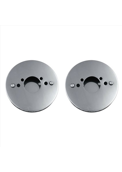 2 Adet Araba Krom Gözleme Yüksek Hava Akışlı Hava Filtresi Tüm 1 Inç Su Hs4 Karbüratörler 14X3CM (Yurt Dışından)