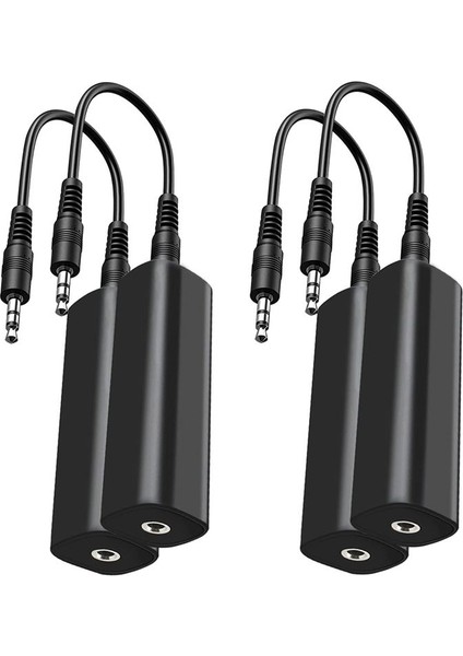 Toprak Izolatör Gürültü Filtresi Araba Ses/ev Stereo 4 Pcs Grop Döngüsü Gürültü Izolatörü 3 5 mm Audio Kabloları (Yurt Dışından)