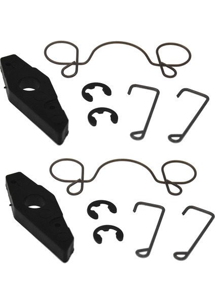 2x Yeni Geri Alınma Başlangıç Çekme Başlangıç Onarım Araçları Yamaha Outboard 2-Storke 5hp 6hp Için Uygun (Yurt Dışından)