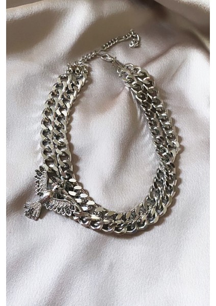Ankakuş Çift Sıralı Choker fiyatları