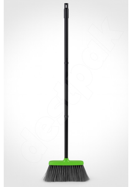 Saplı Ev Süpürgesi - Ekstra Kaliteli - 120CM Sap - Demonte Sap - Uzun Fırça Kılı - Dış Mekan Süpürge fiyatları