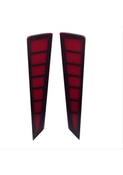 Araba LED Arka Tampon Fog Lambası Park Parkı Uyarı Işık Reflektör Lexus RX200T RX300 RX450H 2016-2020 (Yurt Dışından)