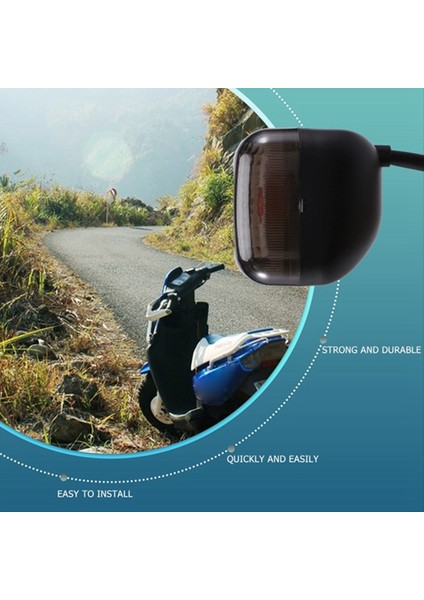Motosiklet Ön+Arka Turn Sinyal Dönüş Sinyali Yamaha BWS100 50125 Zuma FX125 x Beewee Mbk Booster Scooter (Yurt Dışından) fırsatları
