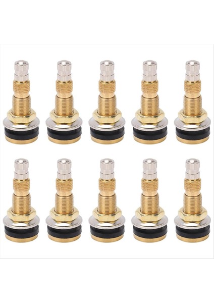 10PCS TR618A Traktör Hava Sıvı Valfı Endüstriyel Tarım Tekerlekleri Için Lastik Valf Kökünde Tubeless Clamp Traktör (Yurt Dışından)