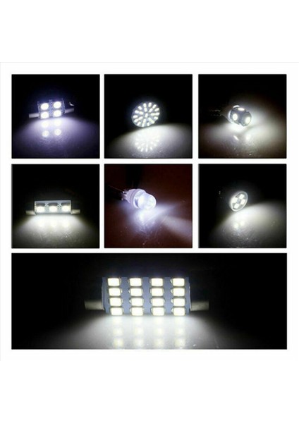 28 Çeşitli LED Araç Iç Mekan Işık Dome Bagaj Haritası Plaka Lambası Ampul (Yurt Dışından) modelleri