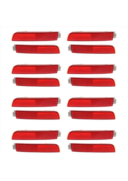 Nissan Sentra 2013-2018 265655C000 Için 8x Araba Arka Tampon Reflektörü (Yurt Dışından)