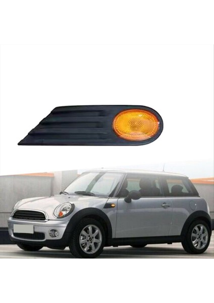 Sol Yan Gösterge Tekrarlayıcı Işık Trim 63132751503 Mını R55 R56 R57 R58 R58 R59 07-13 Çamurluk Markeri Yardımcı Dönüş Sinyali (Yurt Dışından) indirimleri