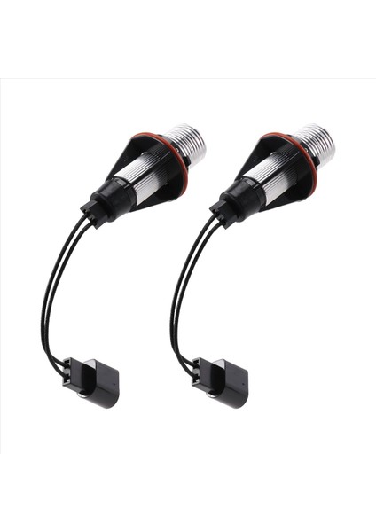 8000K LED LED Melek Göz Işaretçisi Halo Ampul Lambaları -Bmw E39 E53 E60 E63 E64 E66 E87 5 6 7 X3 X5 [2 Pc Paketi] (Yurt Dışından)