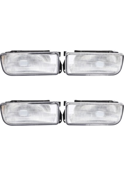 Bmw E36 1992 1993 1994 1995-1998 H1 Için 4x Araç Ön Tampon Sis Lens Lambası Lambası (Yurt Dışından)